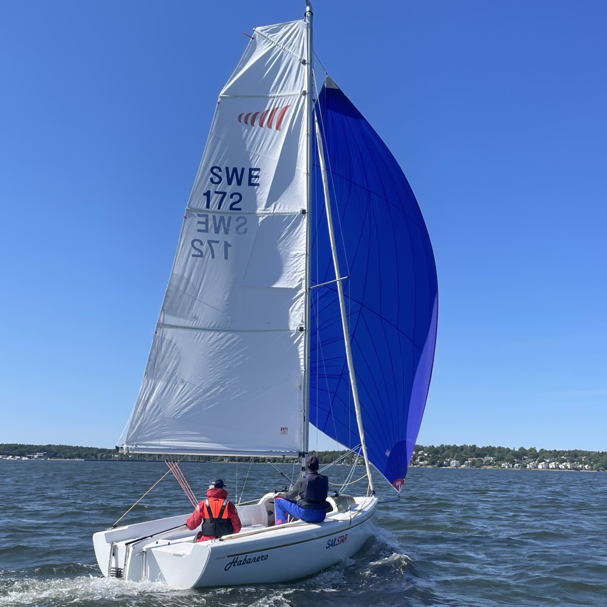 Spinnakerkurs gennakerkurs segling