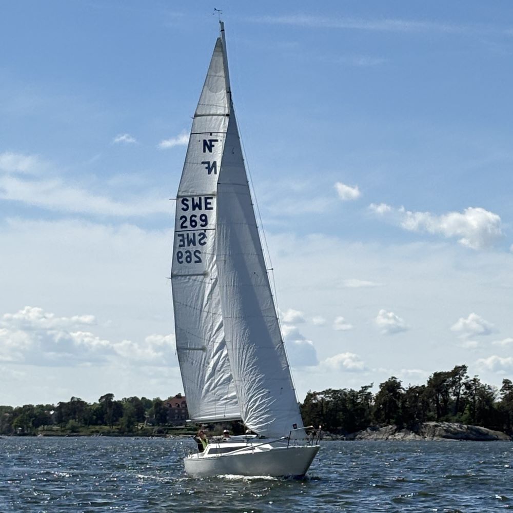 Hyr segelbåt Nordisk Familjebåt Stockholms skärgård